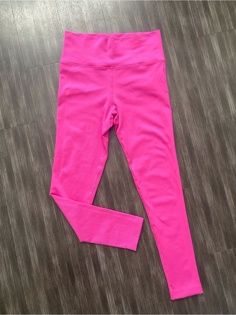 NWOT Athleta Bright Pink High-Waist Leggings